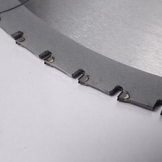 PCD Diamond Saw Blades Special for Solid Wood Splitting Shape "U" Teeth