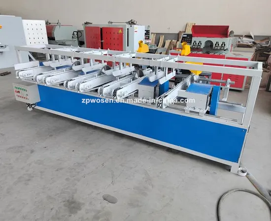 Multi Blade Table Circular Saw Edge Trimming Saw Machine 
