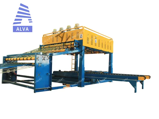 China Alva Machine Automatic Veneer Stacker / Plywood Veneer Stacking Machine for Veneer Peeling Line 