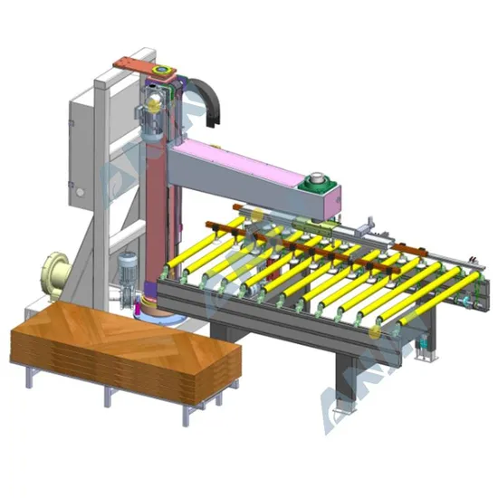 Palletizing Wood Vacuum Gripper Industry Robot Loading and Unloading Machine Palletizing and Depalletizing Gripper Wood Handling Machine Vacuum Gripping Systems 