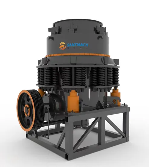 Mobile Crusher Concrete Waste Crushing Plant 300tph Type Semi Mobile 5.5feet Cone Crusher Plant for Sale 