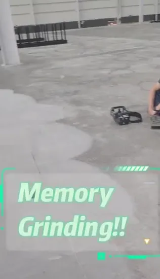 Remote Control Diamond Planetary Garage Cement Epoxy Concrete Floor Surface Grinding Grinder Machine 