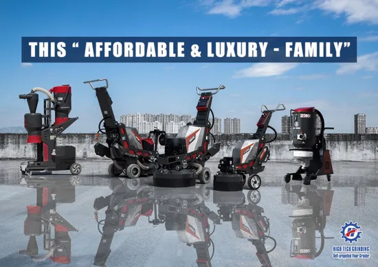 Remote Control Diamond Wet Planetary Terrazzo Garage Cement Epoxy Concrete Floor Surface Grinding Grinder Machine 