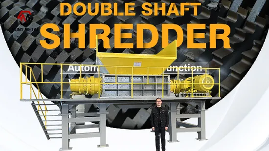 Industrial Metal Crusher Shredder Shredding Machine for Aluminum Steel Copper Scrap 