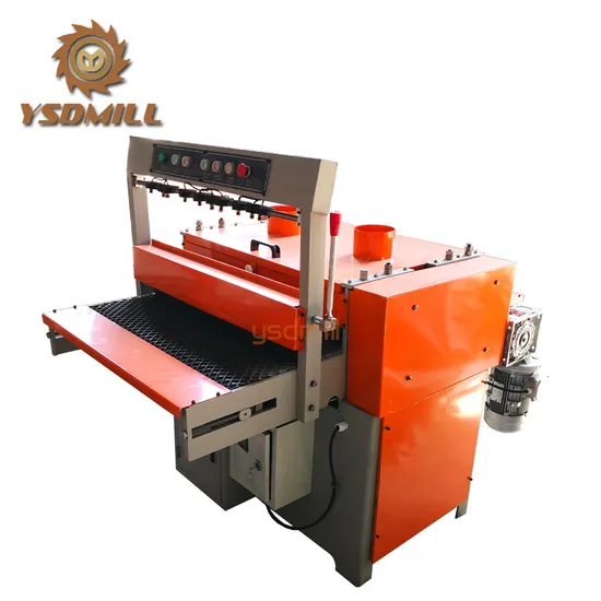 Factory Supply Woodworking Electric Multi Blade Rip Saw Machine Wood Plate Edge Trimming Saw 
