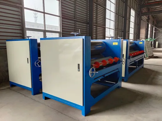 Plywood Glue Spreading Machine Glue Spreader Roller Type 