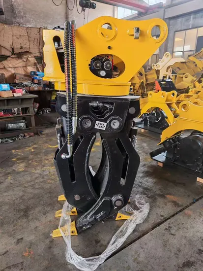 for Hyc XCMG 215 Excavator Rotary Wood Grabber 
