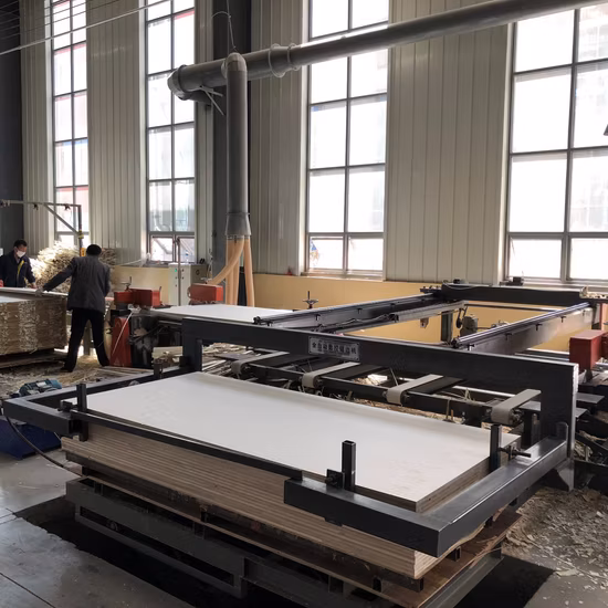 Woodworking 4*8FT Automatic Cutting Sizes Adjustable Edge Trimming Plywood Sliding Table Panel Saw Machine